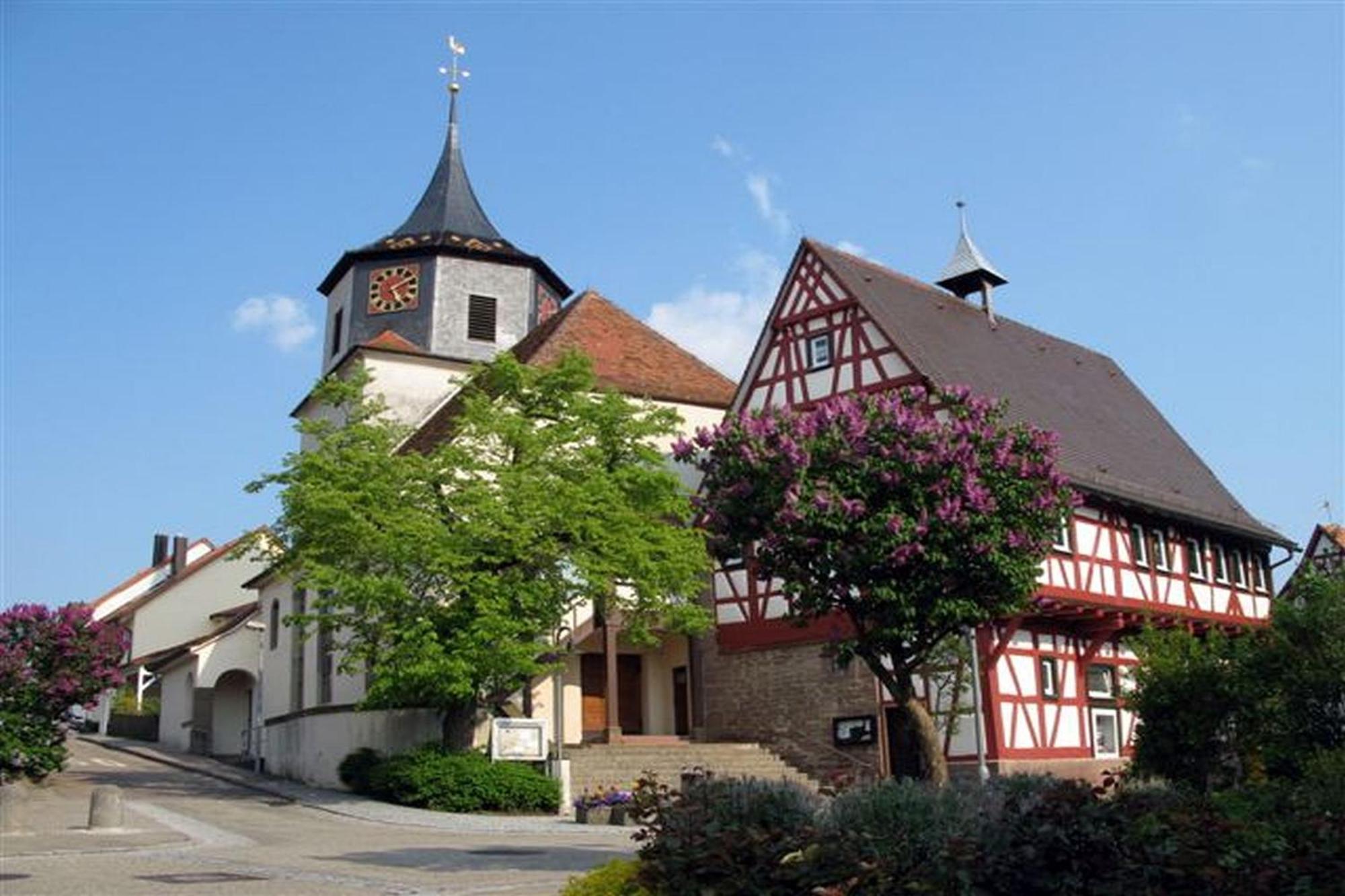 Landpension Wachtkopf Ferienwohnungen Vaihingen an der Enz Exterior foto